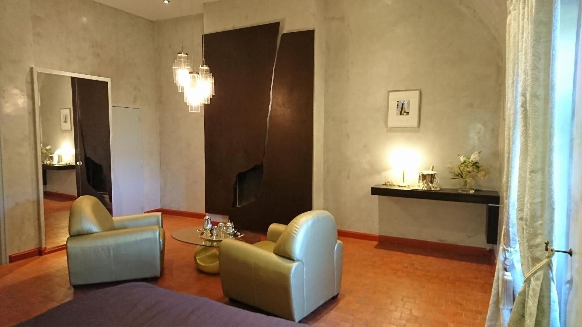 CHATEAU LA SERVAYRIE - Chambre d'hôtes Marcillac-Vallon Quarto foto